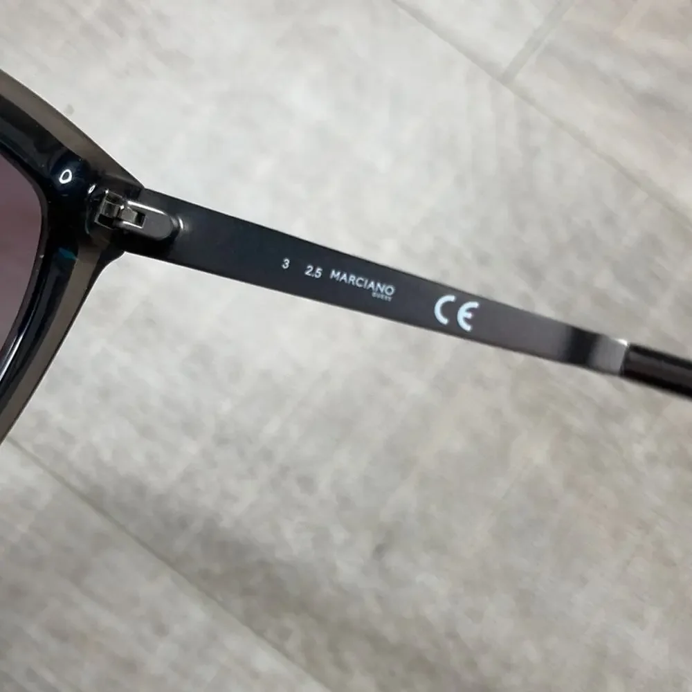NWT MARCIANO Lace Cat Eye Sunglasses With Case